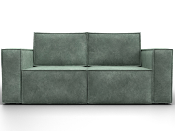 Диван прямой Куба мини, велюр BRUT