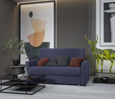 Диваны с ящиком для белья, Диван-кровать Шарм 160, Велюр