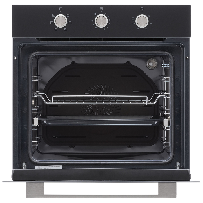 Духовые шкафы, Электрический духовой шкаф KRONA ARADEO 60 BL (независимый)