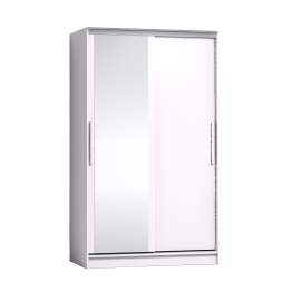 Шкаф-купе 2-дв  Strike 1200 зеркало/лдсп  (в2105*ш1232*г595)