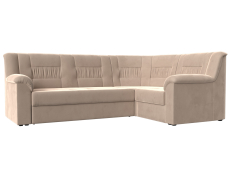 Диваны угловые в гостиную, Угловой диван Карелия правый, велюр