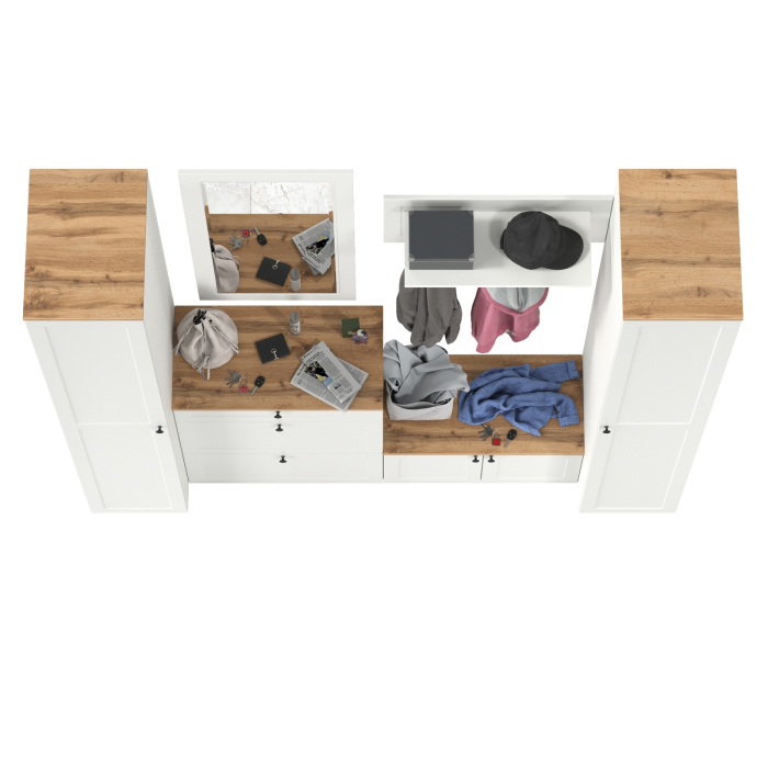 Прихожие, Набор мебели Остин для прихожей № 46