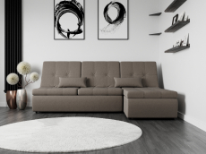 Диваны угловые в гостиную, Угловой диван Калифорния-2 ППУ, велюр