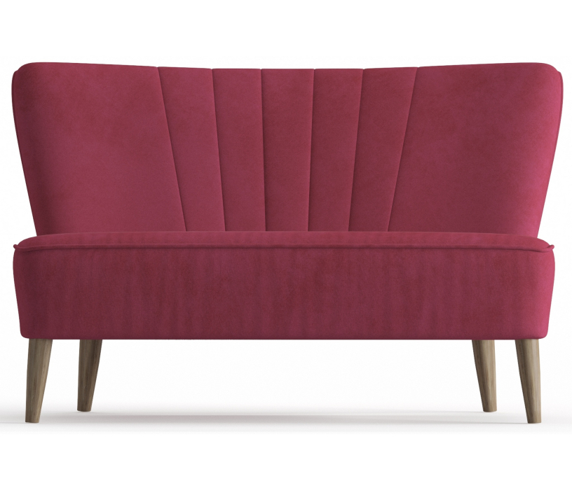 Дизайнерские диваны для гостиной, Диван прямой Зола, Велюр