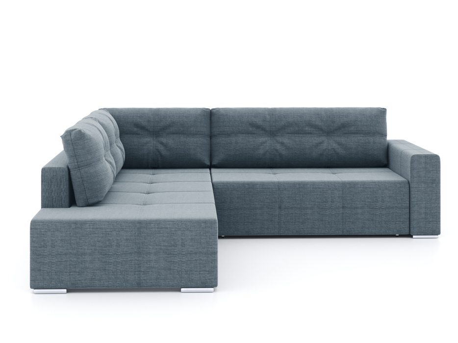 Диваны угловые в гостиную, Диван-кровать угловой Леос НПБ, рогожка