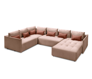 Диван еврокнижка Чилетти П-образный