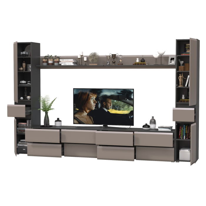 Стенки для гостиной, Сидней мебельная стенка № 106