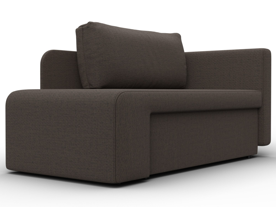 Маленькие спальные диваны, Кушетка Лига-097, рогожка Амур