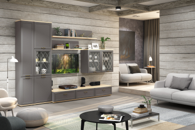 Модульная гостиная Карина композиция 1