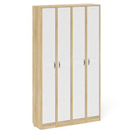 Пеналы для прихожей в общий коридор П-6 МДФ фрезеровка ромб