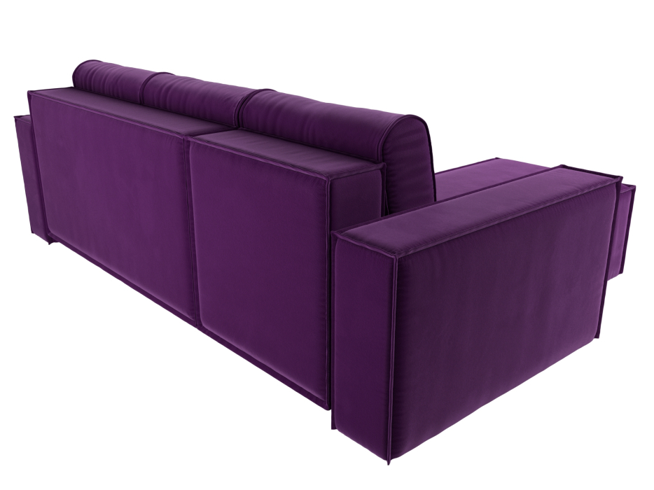 Диваны угловые в гостиную, Угловой диван Куба левый угол, микровельвет