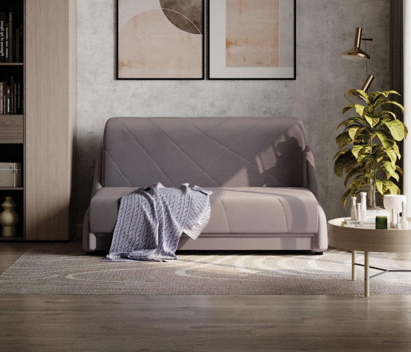 Диваны кровати со спальным местом, Диван-кровать Мигель-1,4, велюр