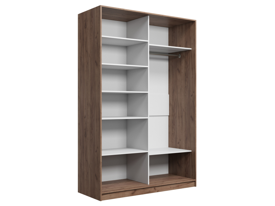 Шкафы-купе 2-х дверные, Шкаф купе 2-х дверный Амстердам 140