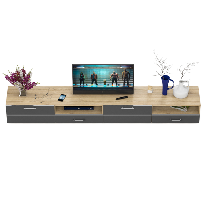 ТВ-тумбы, Тумба под ТВ СВК Ларго 2,8 Сонома