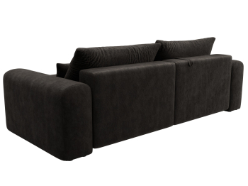 Диван угловой Лига-056 НПБ угол универсальный, велюр BRUT