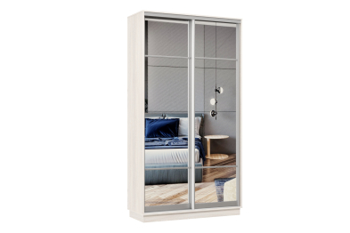 Шкаф-купе Премьер Лайт 04 (11;11) двухдверный