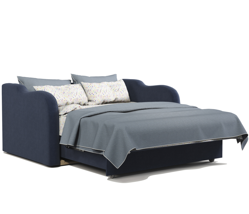 Диваны с ящиком для белья, Диван-кровать Коломбо 140, велюр