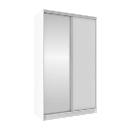 Шкаф-купе 2-дв  Домашний 1350 зеркало/лдсп  (в2295*ш1350*г595)