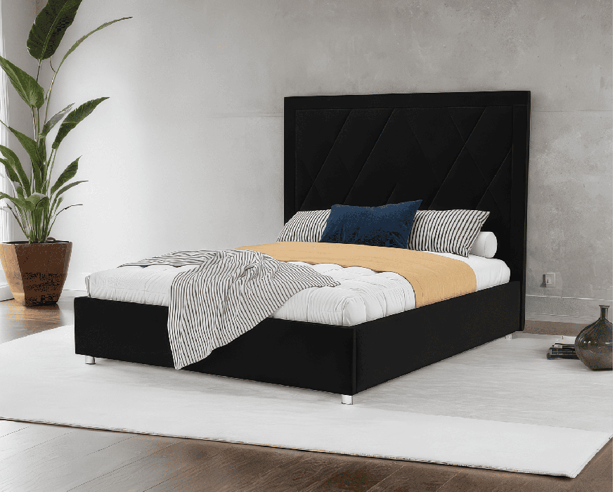 Мягкая кровать, Кровать Треви 160 см (Велюр)