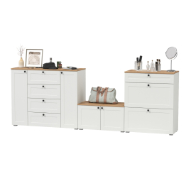 Комод с обувницей и тумбой Остин