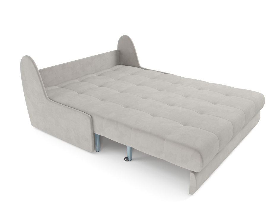 Диваны с ящиком для белья, Диван аккордеон Барон №2 ППУ 180х200 Велюр