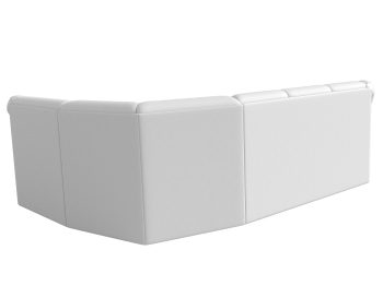 Диван угловой Карнелла правый угол, экокожа