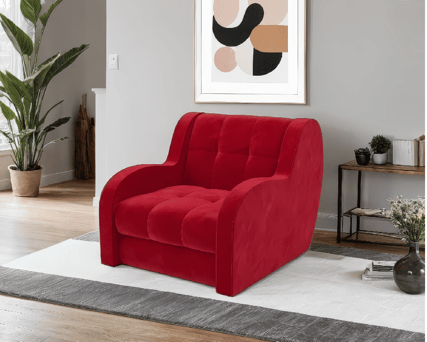 Кресла-кровати, Кресло-кровать аккордеон Барон НПБ Микровелюр