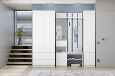 Шкаф 2х ств. (высокий) КЭТ-1