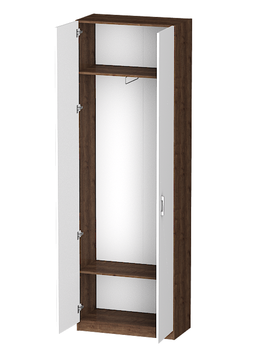 Для одежды, Распашной шкаф Лайф для одежды 80*40*240 Дуб экспрессив