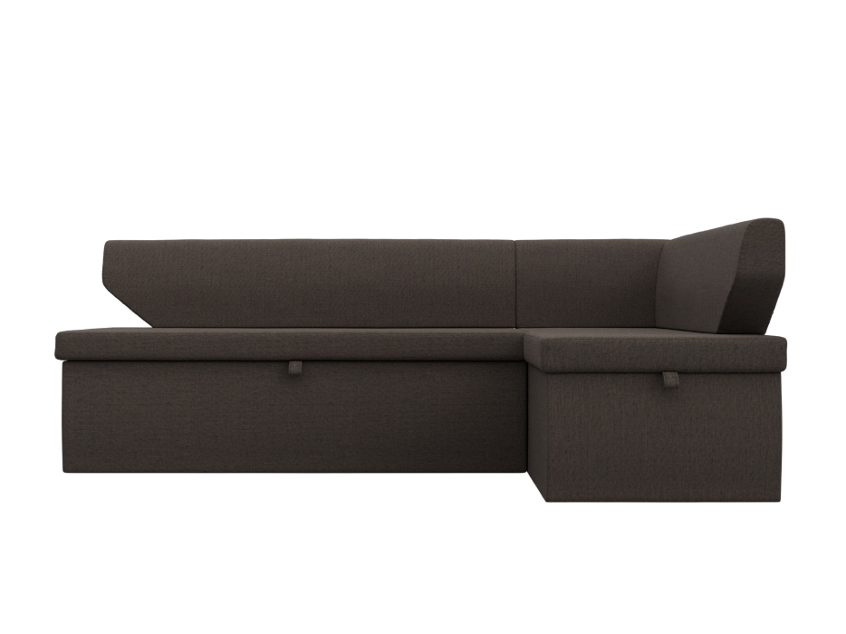 Кухонные уголки, Диван кухонный угловой Омура правый угол, рогожка Амур 