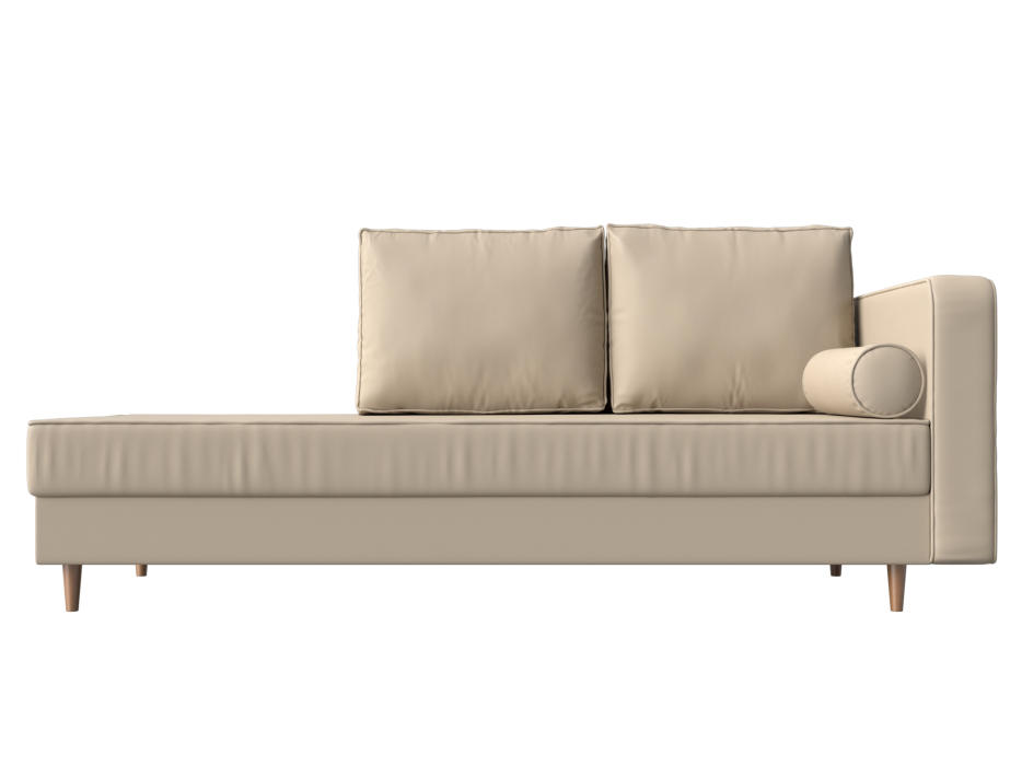 Кушетка кровать, Кушетка Прайм, экокожа, правый угол