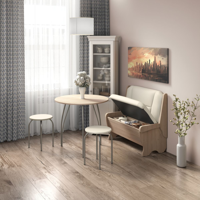 Кухонные уголки, ЛОТОС Скамья 950 Комплектация№5 Экокожа