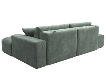 Диван угловой Лига-036 НПБ Модерн правый угол, велюр BRUT