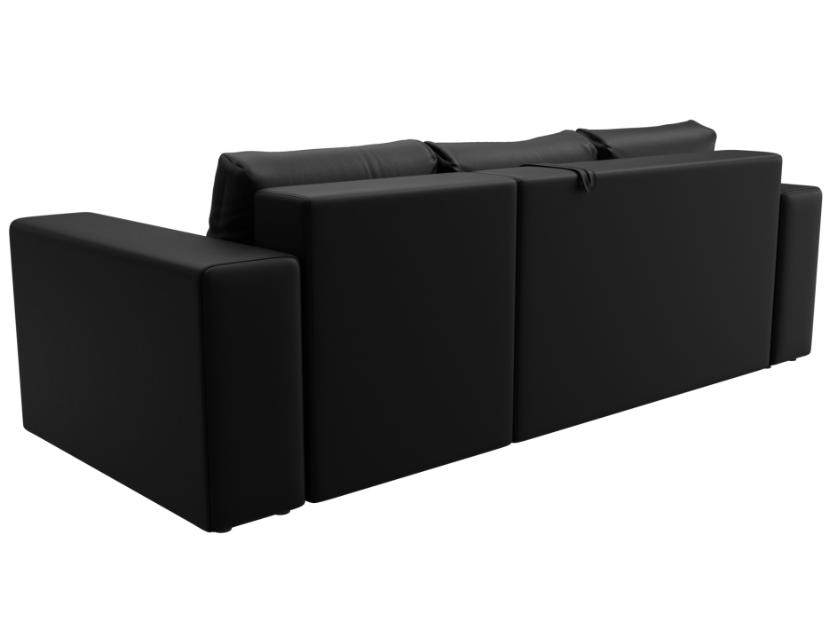 Диваны угловые в гостиную, Диван угловой Лига-076 угол универсальный, экокожа GRIFON