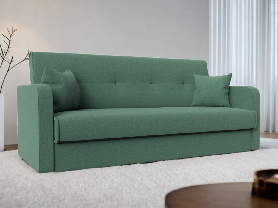 Диваны кровати со спальным местом, Диван-книжка прямой Надежда, рогожка