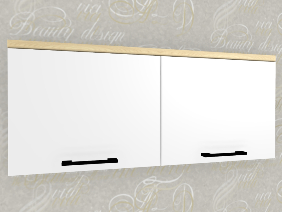 Настенные полки, Модульная система Грейс Антресоль АН-5041  Ясень Асахи