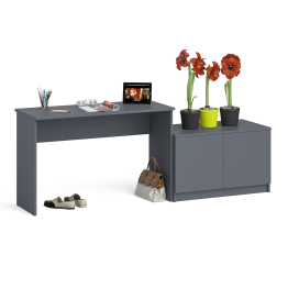 Стол письменный 1200 Мори с тумбой с дверками