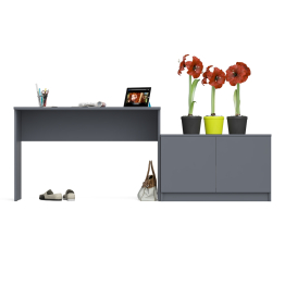 Стол письменный 1200 Мори с тумбой с дверками