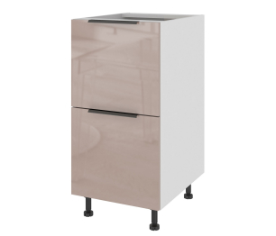 Тумба напольная с 2-мя ящиками 82*45 Калипсо (ТЯ2-45Ц)+(ФТЯ2-45)