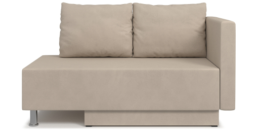 Кушетка Леон Lux, универсальный,  велюр