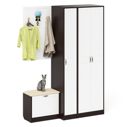 Мебель в прихожую П-6-500 № 47 фрезеровка прованс