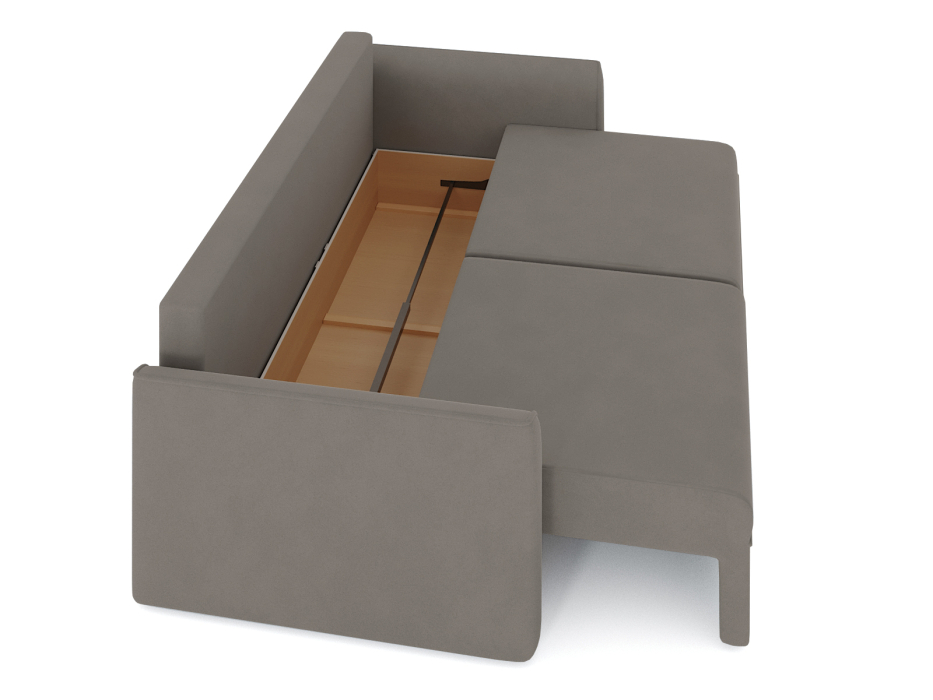 Диваны еврокнижки, Диван-кровать еврокнижка пантограф Эрдинг, велюр