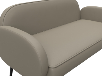 Диван прямой Лига-086, экокожа GRIFON