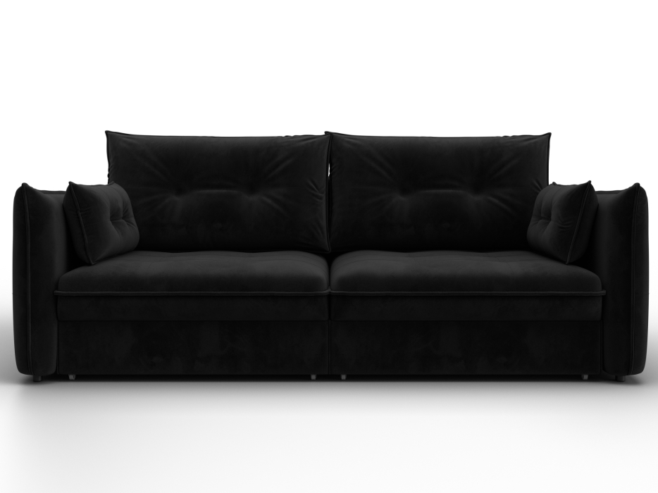 Диваны еврокнижки, Диван прямой Лига-100 НПБ, велюр SEVEN