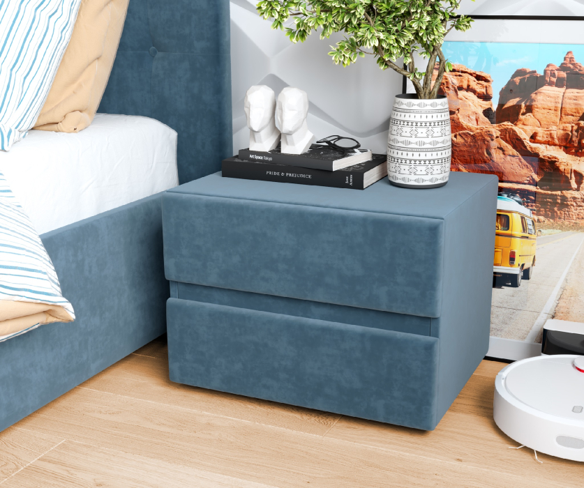 Прикроватные тумбы, Тумба Ester Велюр