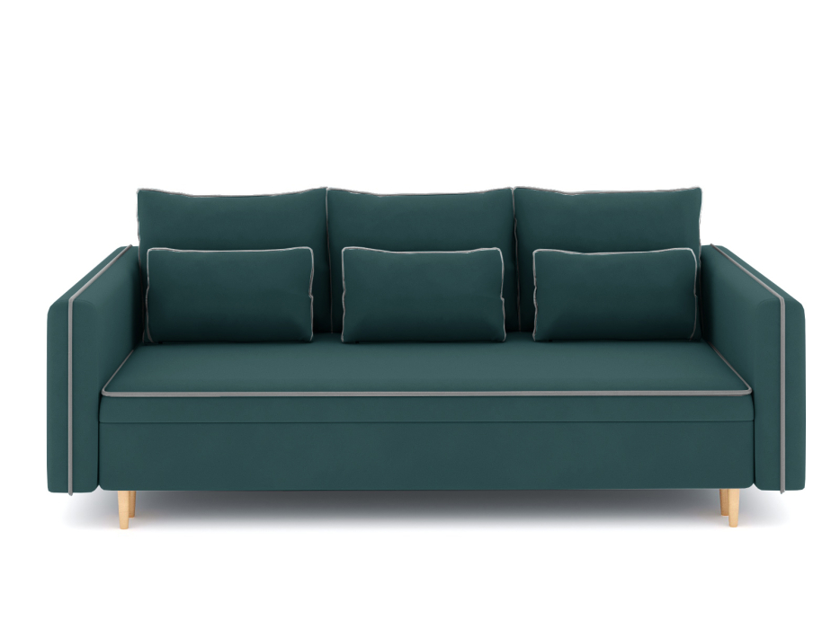 Диваны еврокнижки, Диван-кровать еврокнижка-пантограф Рон, велюр