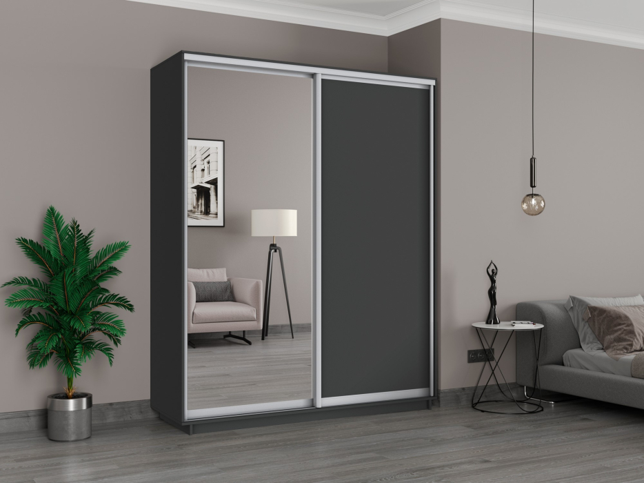 Шкафы-купе, Шкаф-купе Медиум Широкий, 180х60х220