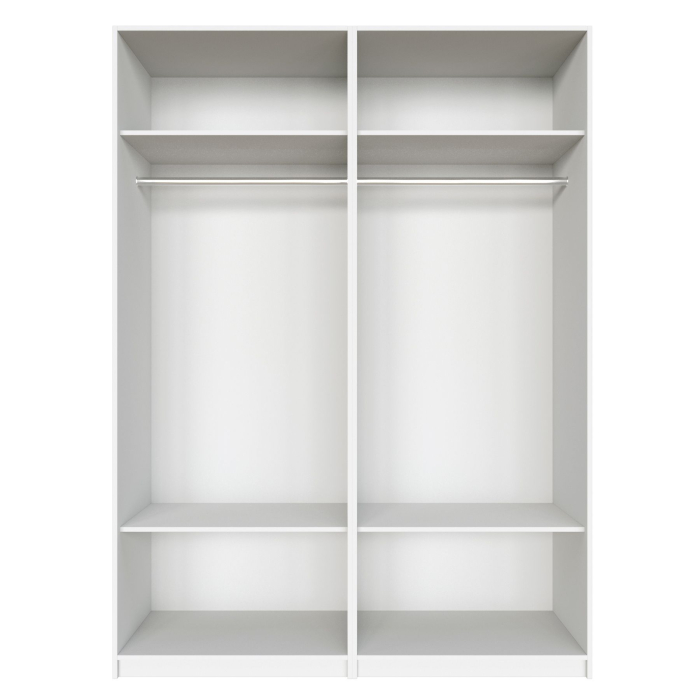 Шкафы распашные, Распашной шкаф Локер 800+800 (Гармошка с системой Push to Move/Левый)