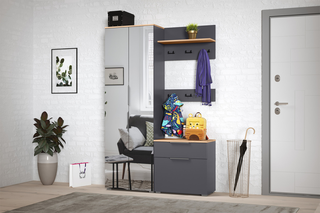 Шкафы двухстворчатые, Шкаф для одежды Октава 13.338