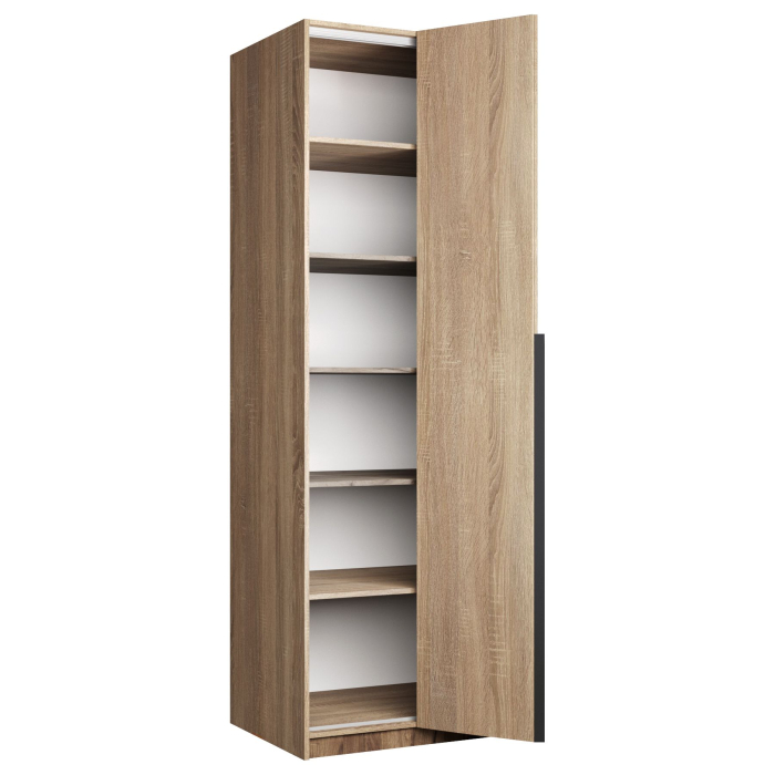 В спальню, Шкаф Локер 2-х дверный (Гармошка) доп. полки